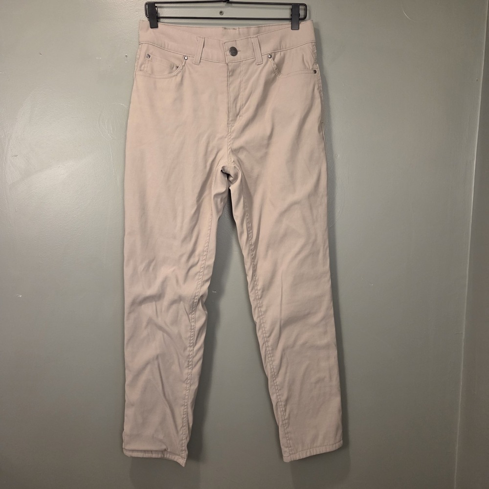 Spyder Men's Softshell Fleece Lined‎ Pants Nylon Shell, Size 32x30, Tan